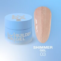 Изображение  Гель для наращивания LUNAMoon Shimmer Gel 03, 30 мл, Объем (мл, г): 30, Вариант: 03