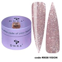 Изображение  Гель моделирующий DNKa Builder Gel 0038 Vision, 30 мл, Объем (мл, г): 30, Вариант: 0038