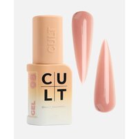 Изображение Жидкий гель для укрепления ногтей Cult Bottle Gel 008 Dusty Peach, 13 мл, Объем (мл, г): 13, Вариант: 008