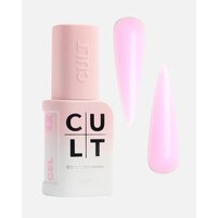 Изображение  Жидкий гель для укрепления ногтей Cult Bottle Gel 012 Candy Kiss, 13 мл, Объем (мл, г): 13, Вариант: 012
