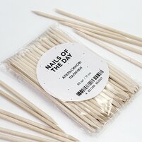 Изображение  NAILSOFTHEDAY Апельсиновые палочки 11 см, 50 шт