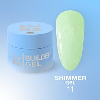 Зображення  Гель для нарощування LUNAMoon Shimmer Gel 11, 15 мл, Об'єм (мл, г): 15, Варіант: 11