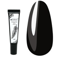 Изображение  Гель-краска Starlet Professional 2в1 8 мл, № 2 черная