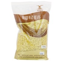 Изображение  Воск 1 кг в гранулах для депиляции Hard Wax Beans, медовый