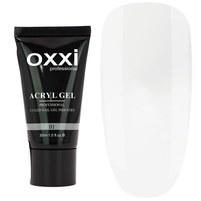 Изображение  Акрил-гель Oxxi Professional Aсryl Gel 30 мл, № 01, Объем (мл, г): 30, Вариант: 001