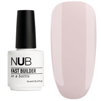 Изображение  Гель моделирующий NUB Fast Builder In A Bottle 03 Cream с кисточкой, кремовый, 14 мл
