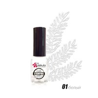 Изображение  Лак для стемпинга Nails Molekula 6 мл, белый, Вариант: 001