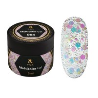 Изображение  Гель-лак для ногтей F.O.X Multicolor Gel 5 мл, № 004, Объем (мл, г): 5, Вариант: 004