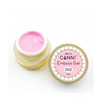 Изображение  Гель-паста №2, нежно-розовый | 3D Embossing gel CANNI, 8 мл, Объем (мл, г): 8, Вариант: 002