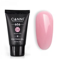 Изображение  Полигель (акригель) CANNI №05 розовый, 45g, Объем (мл, г): 45, Вариант: 05