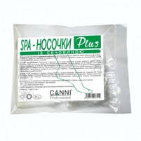 Изображение  SPA - socks for pedicure with urea CANNI, 30 grams