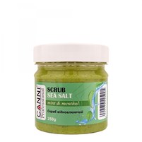 Изображение  Sea salt scrub mint and menthol CANNI, 250 grams, Aroma: Mint, Volume (ml, g): 250