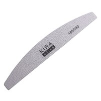 Зображення  Пилочка Kira Nails економ, півколо 180/240, Абразивність: 180/240