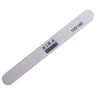 Изображение  File Kira Nails economy, straight standard 100/180, Abrasiveness: 100/180