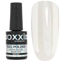Изображение  Камуфлирующая база для гель-лака OXXI Cover Base 15 мл № 11 белая с шиммером, Объем (мл, г): 15, Вариант: 11
