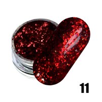 Изображение  Хлопья юки Molekula Platinum foil flake №11