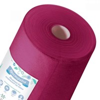 Изображение  Простыни Doily 0,6х100 м (1 рул) малиновый, Размер простыни: 60 см * 100 м, Вариант: Crimson