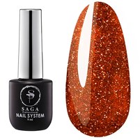 Изображение  Гель-лак светоотражающий Saga Fiery Gel №22, 9 мл, Объем (мл, г): 9, Вариант: 22