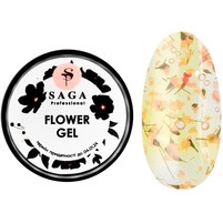 Зображення  Квітковий гель для дизайну Saga Professional Flower Gel 5 мл, № 07, Об'єм (мл, г): 5, Варіант: 007