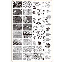 Изображение  Plate for stamping Kodi Stemping "Plus size" No. 08 (9.5x14.5cm)