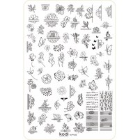 Изображение  Plate for stamping Kodi Stemping "Plus size" No. 10 (9.5x14.5cm)