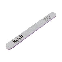 Зображення  №101 Пилка для нігтів пряма Kodi 120/120 (колір: сірий, розмір: 178/19/4), Абразивність: 120/120