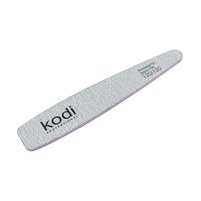 Зображення  №112 Пилка для нігтів Kodi конусна 120/120 (колір: сірий, розмір: 178/32/4), Абразивність: 120/120