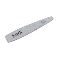 Зображення  №119 Пилка для нігтів Kodi конусна 120/180 (колір: сірий, розмір: 178/32/4), Абразивність: 120/180