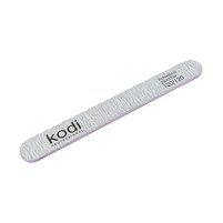 Зображення  №134 Пилка для нігтів пряма Kodi "120/120 (колір: світло-сірий, розмір: 178/19/4), Абразивність: 120/120