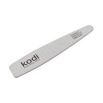 Зображення  №150 Пилка для нігтів Kodi конусна 180/220 (колір: світло-сірий, розмір: 178/32/4), Абразивність: 180/220