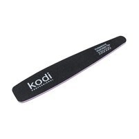 Зображення  №60 Пилка для нігтів Kodi конусна 220/220 (колір: чорний, розмір: 178/32/4), Абразивність: 220/220