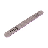 Зображення  №81 Пилка для нігтів Kodi пряма 180/180 (колір: коричневий, розмір: 178/19/4), Абразивність: 180/180