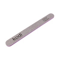 Зображення  №87 Пилка для нігтів пряма Kodi 120/240 (колір: коричневий, розмір: 178/19/4), Абразивність: 120/240