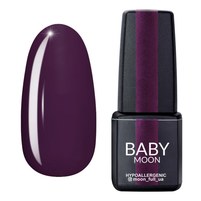 Изображение  Гель лак BABY Moon Burgundy №006 классический баклажановый, 6 мл, Объем (мл, г): 6, Вариант: 006