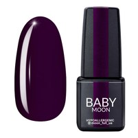 Изображение  Гель лак BABY Moon Burgundy №011 темно-сливовый, 6 мл, Объем (мл, г): 6, Вариант: 011