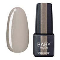 Изображение  Гель лак BABY Moon Midnight №004 серовато-бежевый, 6 мл, Объем (мл, г): 6, Вариант: 004