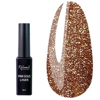 Изображение  Лайнер ReformA Gel Polish Pink Gold, 8 мл, Объем (мл, г): 8, Вариант: Pink Gold