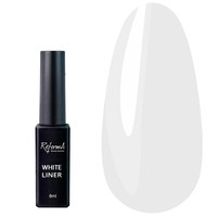 Изображение  Лайнер ReformA Gel Polish White Liner, 8 мл, Объем (мл, г): 8, Вариант: White