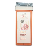 Изображение  Теплый воск ItalWax TOPline "Коралл" в картридже, Аромат: Коралл, Объем (мл, г): 100