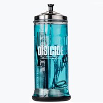 Изображение  Колба для дезинфекции инструментов Disicide Large Glass Jar, 1100 мл (D720017)