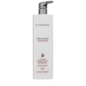 Изображение  Питательный шампунь для окрашенных волос LʼANZA Healing ColorCare Color-Preserving Shampoo, 1000 мл