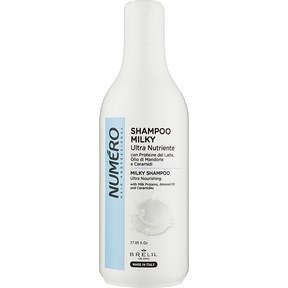 Изображение  Ultra-nourishing hair shampoo Brelil Numero Shampoo Milky Ultra Nutriente, 800 ml