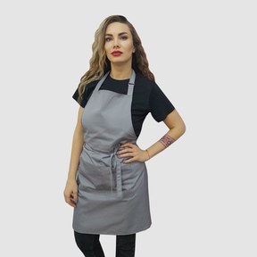 Изображение  Waterproof apron gray Nibano 2923.GR-0