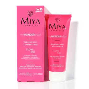 Изображение  Nourishing face cream with rosehip oil Miya myWONDERBALM I Love Me, 75 ml