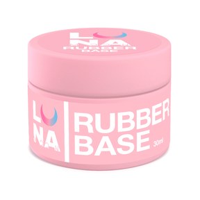 Изображение  База для гель-лака LUNAMoon Rubber Base, 30 мл, Объем (мл, г): 30