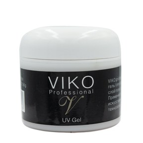 Изображение  Моделирующий гель для ногтей Viko Professional UV Gel Clear 56 мл