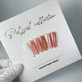 Изображение 6 Nails of the Day Polygel milk – Translucent milk polygel, 30 g