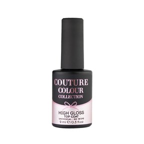 Изображение  Top for gel polish without a sticky layer Couture Color High Gloss Top Coat No Wipe, 9 ml