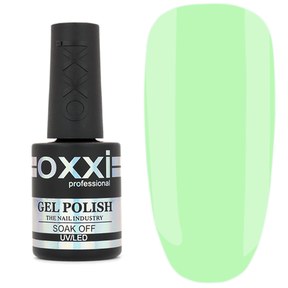 Изображение  Гель-лак для ногтей Oxxi Professional 10 мл, № 266 мятный, Цвет лака №: 266