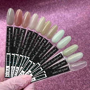 Зображення 3 Акрил-гель (полігель) для нарощування Kira Nails Acryl Gel - Cover, 5 г